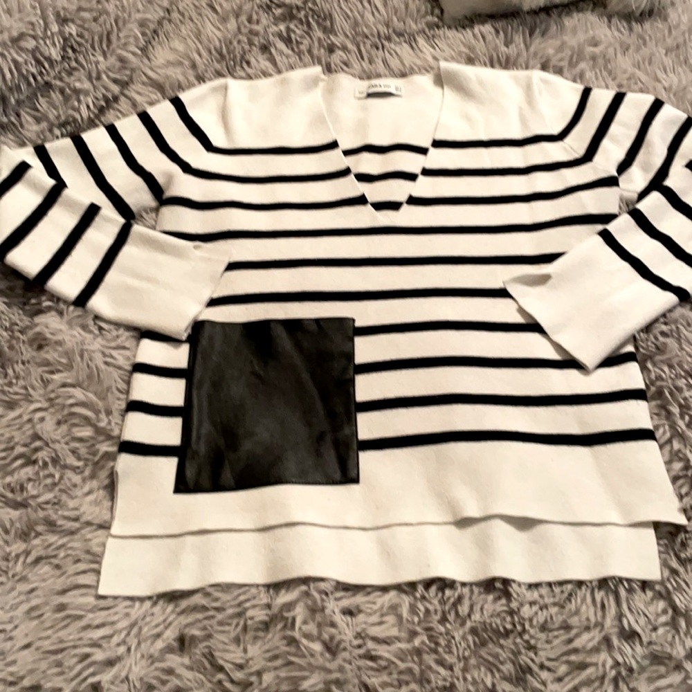 Zara v neck sweater